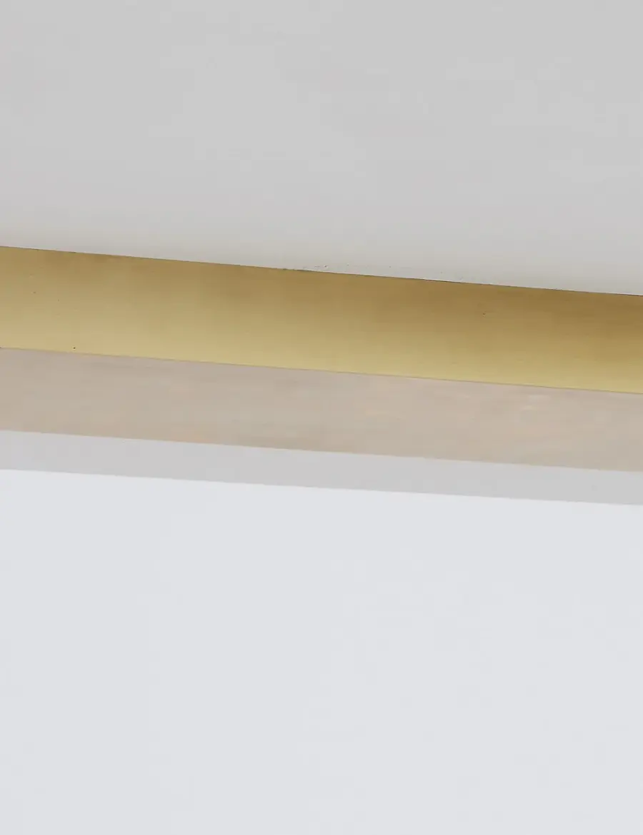 Laurel LED Linear Chandelier in Natural Brass - Image 3