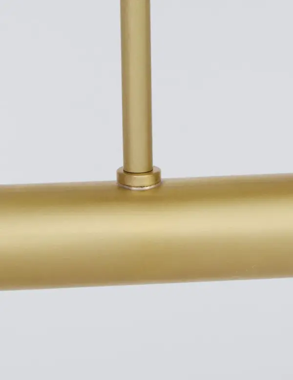 Laurel LED Linear Chandelier in Natural Brass - Image 4