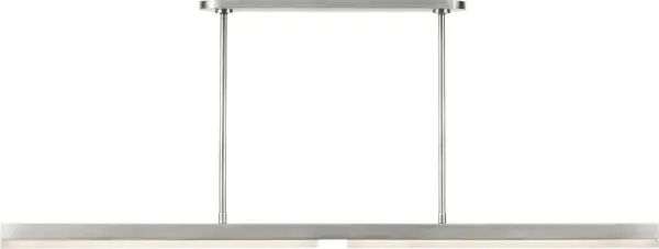 The Linea 60 delivers contemporary elegance with its 60-inch linear profile in antique nickel. High-quality 2700K LED with 90 CRI provides warm, color-accurate lighting perfect for dining and entertaining spaces.