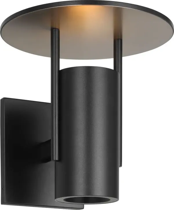 Ronan 8" Outdoor Wall Sconce in Black - Image 2