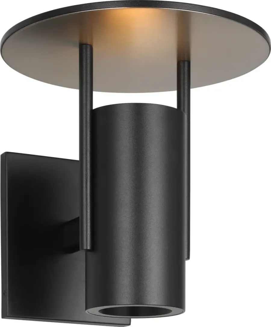 Ronan 8" Outdoor Wall Sconce in Black - Image 2