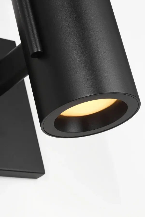 Ronan 8" Outdoor Wall Sconce in Black - Image 3