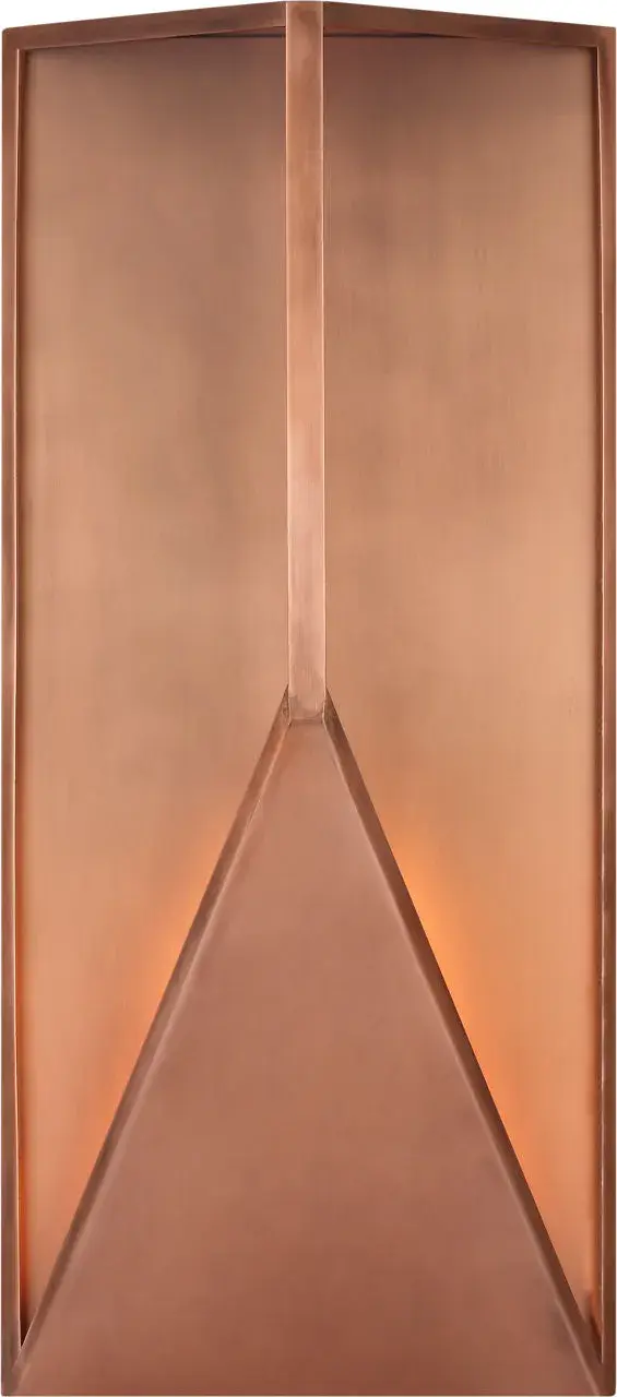 The Punto 22 Wall Sconce combines modern design with premium natural copper construction. Featuring warm 2700K LED lighting with exceptional 90 CRI color rendering, this outdoor fixture delivers both style and performance.
