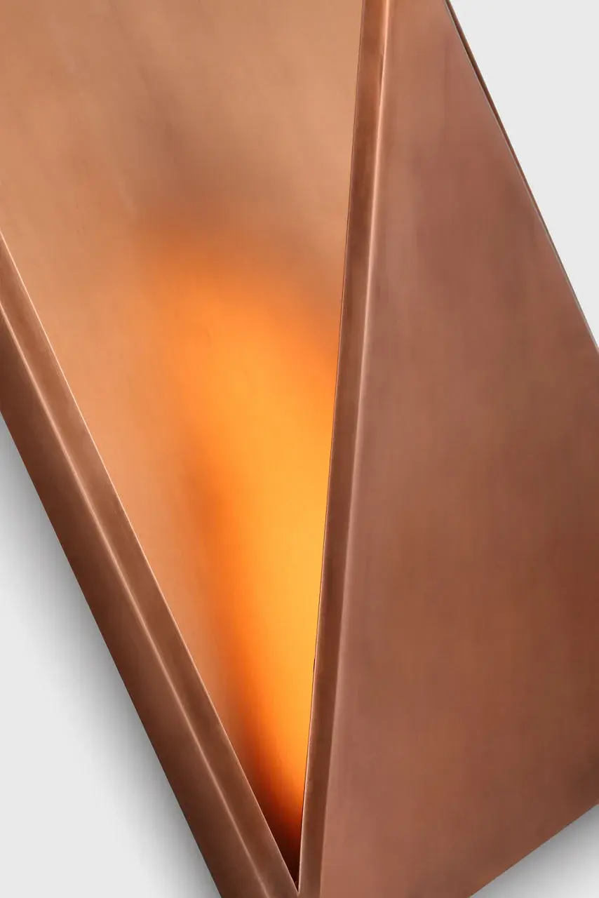 Punto 22 Wall Sconce in Natural Copper - Image 3