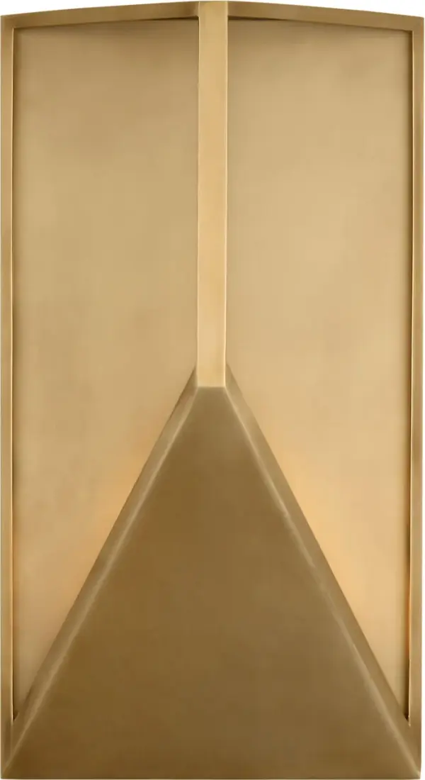 The Punto 16" wall sconce combines contemporary design with warm antique brass finish, delivering 2700K warm light with exceptional 90 CRI color rendering for outdoor spaces that demand both style and performance.