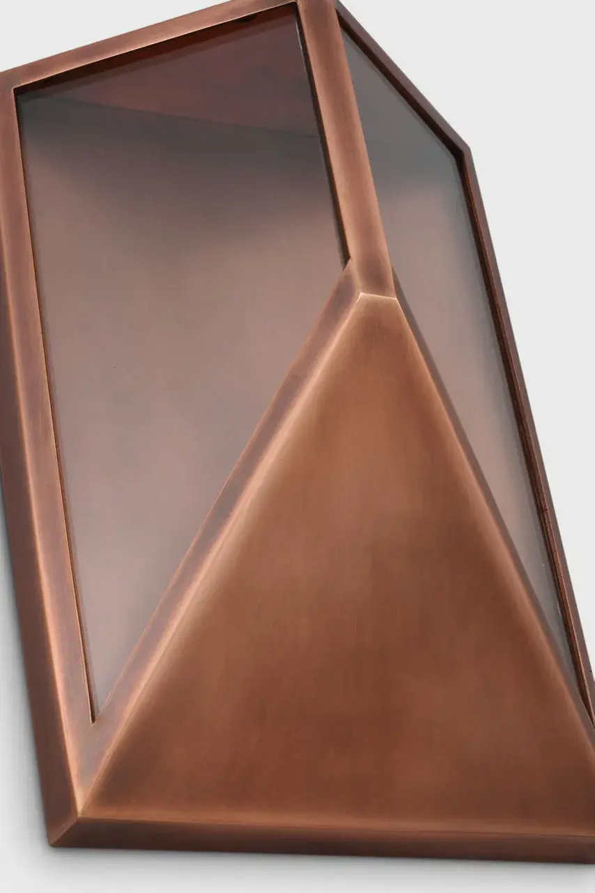 Punto 10 Wall Sconce in Natural Copper - Image 3
