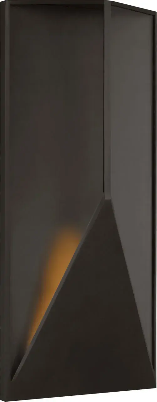 The Punto 30 Wall Sconce delivers sophisticated outdoor lighting with its clean contemporary design and warm 2700K LED. High 90 CRI ensures excellent color rendering for architectural features and landscaping. - alternate view