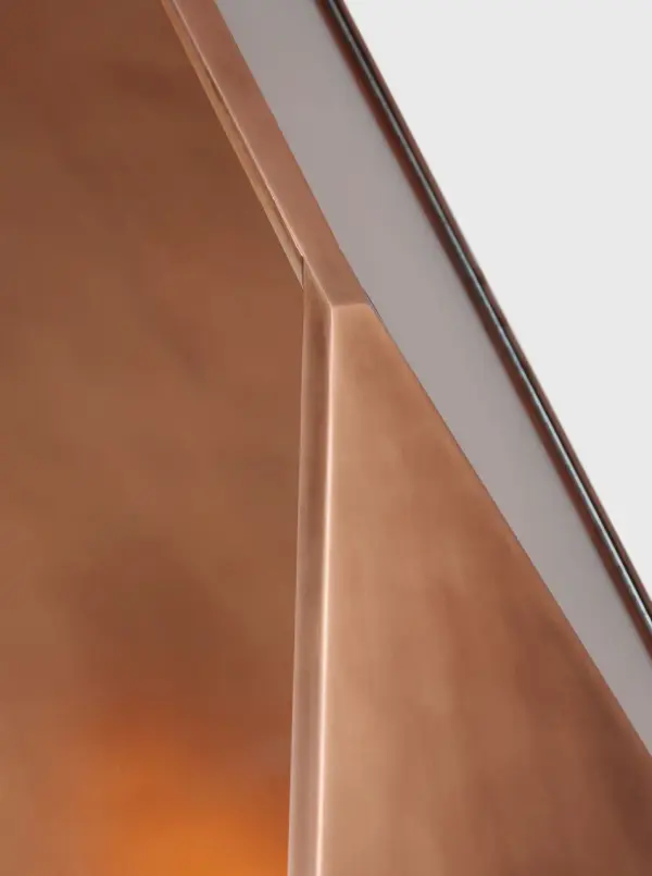 Punto 30 Wall Sconce in Natural Copper - Image 4