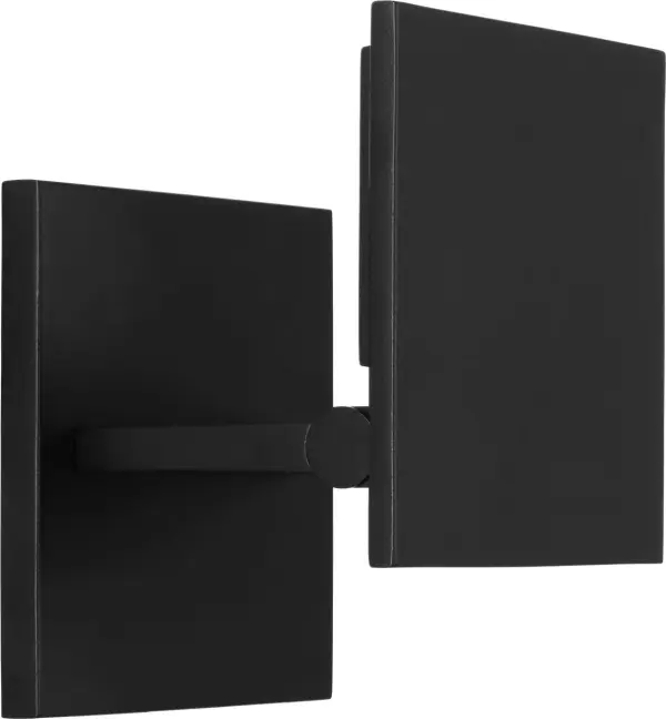 The Angolo 6" outdoor wall sconce combines modern minimalist design with high-quality LED technology. Featuring 2700K warm white light and 90 CRI for excellent color rendering, this durable outdoor black fixture delivers both style and performance.