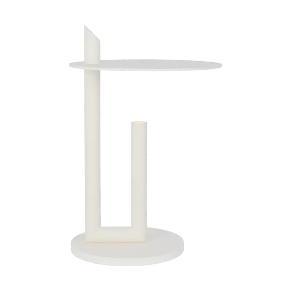 The Fielle Medium Table Lamp combines clean contemporary design with premium LED technology. Its soft white finish and warm 2700K color temperature create inviting ambiance, while 90 CRI ensures accurate color rendering.