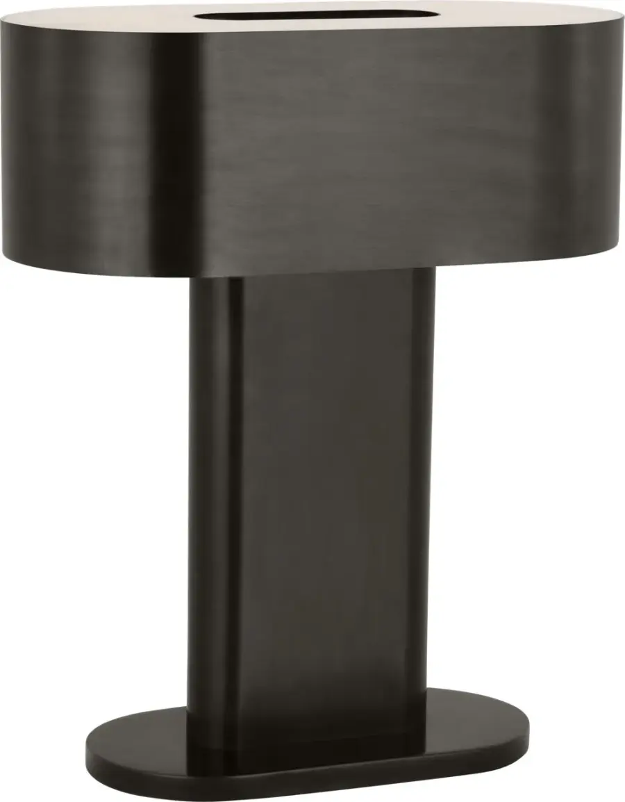 Sophisticated Medium Table Lamp with Warm LED Illumination - Image 3