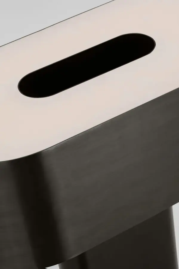 Sophisticated Medium Table Lamp with Warm LED Illumination - Image 5