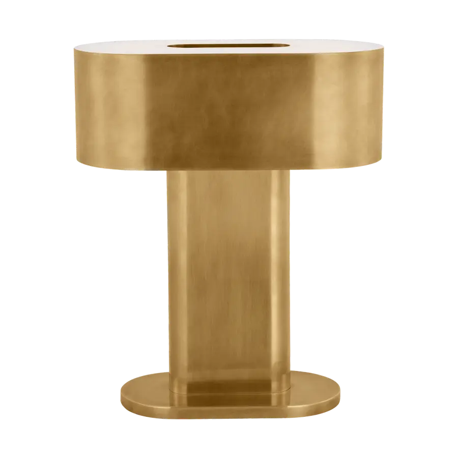 Wyllis Medium Table Lamp in Natural Brass - Image 1