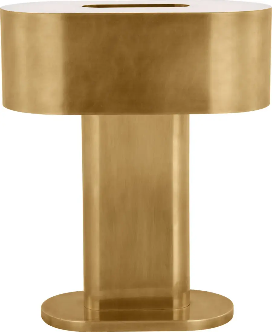 Wyllis Medium Table Lamp in Natural Brass - Image 7