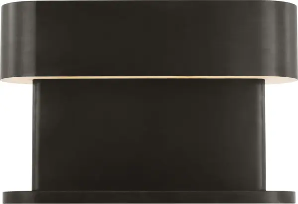 The Wyllis Small Table Lamp combines refined dark bronze metalwork with premium 2700K LED technology and exceptional 90 CRI color rendering. Perfect for intimate spaces requiring quality task or ambient lighting. - alternate view