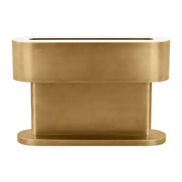 The Wyllis Small Table Lamp combines contemporary design with warm natural brass finish and high-quality 2700K LED lighting. Its compact size makes it perfect for intimate spaces while delivering sophisticated style.
