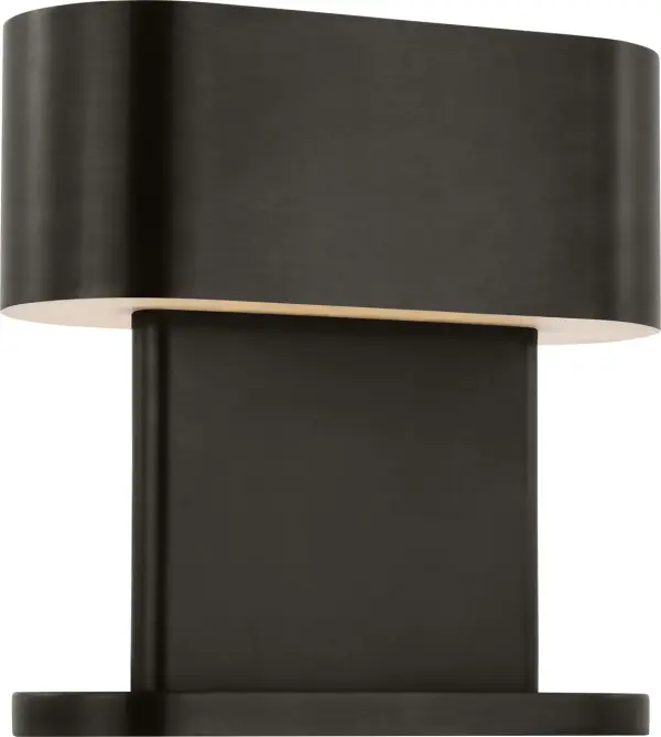 The Wyllis Accent Table Lamp combines refined dark bronze metalwork with premium 2700K LED technology and exceptional 90 CRI color rendering. Perfect for creating ambient lighting in residential and hospitality settings. - alternate view