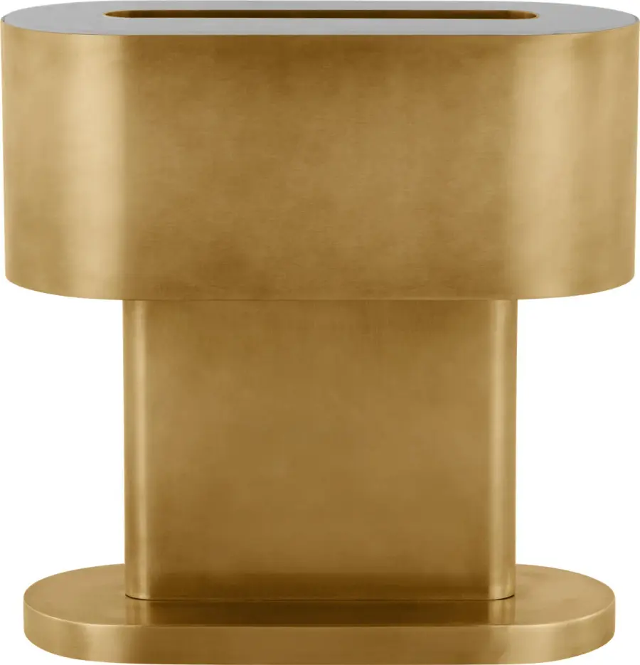 Wyllis Accent Table Lamp in Natural Brass - Image 2