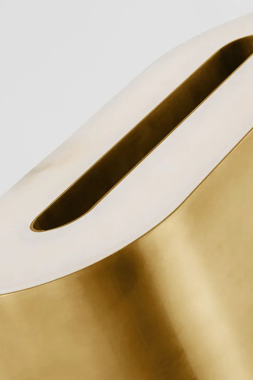 Wyllis Accent Table Lamp in Natural Brass - Image 5