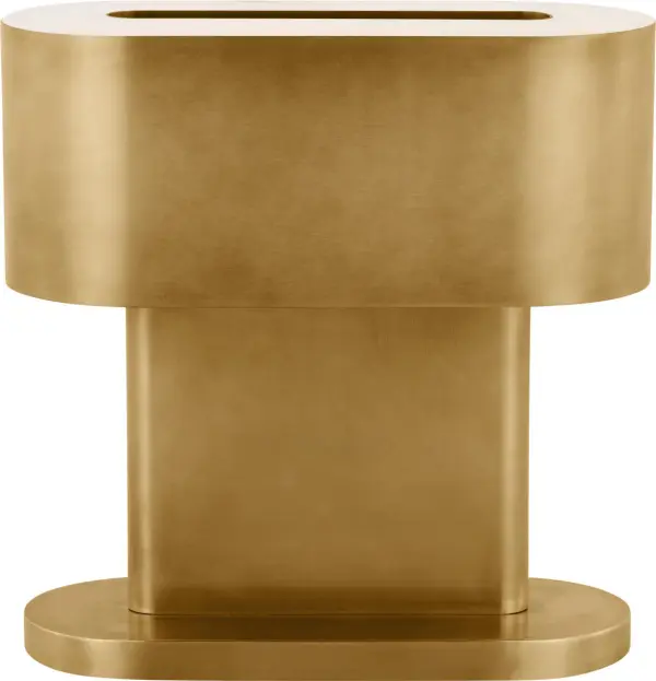 Wyllis Accent Table Lamp in Natural Brass - Image 7