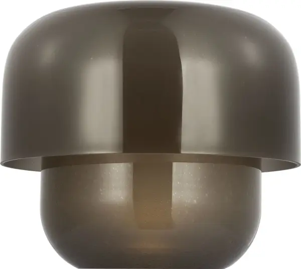 Bolete Small Table Lamp in Seeded Smoke Glass - Image 3