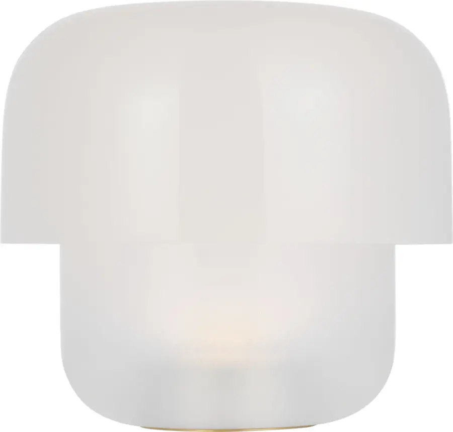 Italian-Inspired Artisanal Glass Lamp with Warm Ambient Glow - Image 1