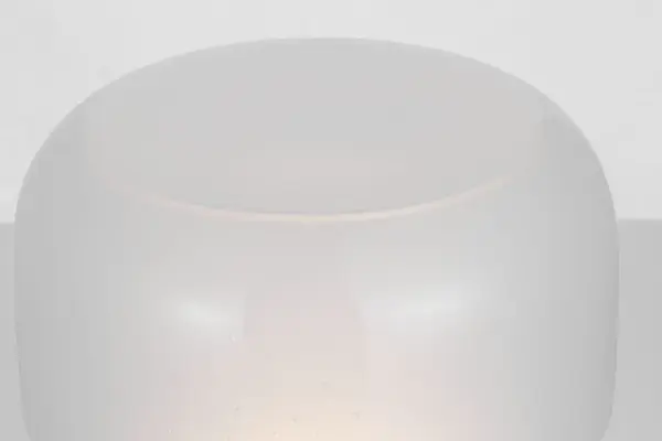 Bolete Accent Table Lamp in Seeded Cream Glass - Image 4
