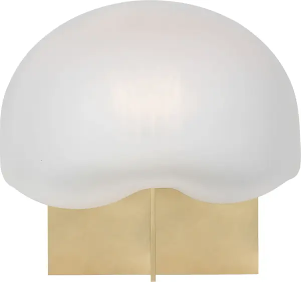 The Fio Accent Table Lamp combines hand-rubbed antique brass with clear etched glass for a sophisticated look. Its 2700K warm LED and 90 CRI deliver exceptional color rendering, making it ideal for reading and ambient lighting.