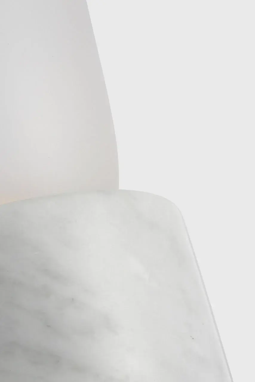 Volver Accent Table Lamp in White Marble - Image 3