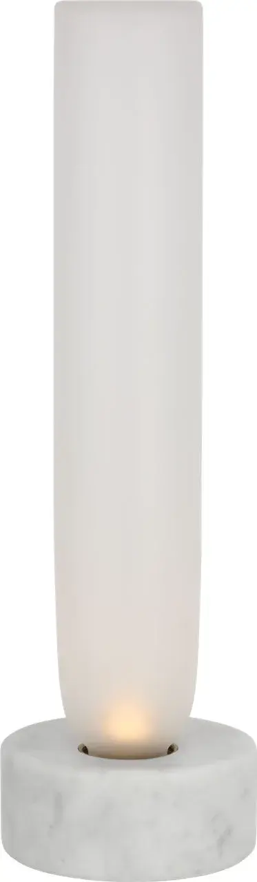 Volver Small Table Lamp in White Marble - Image 1