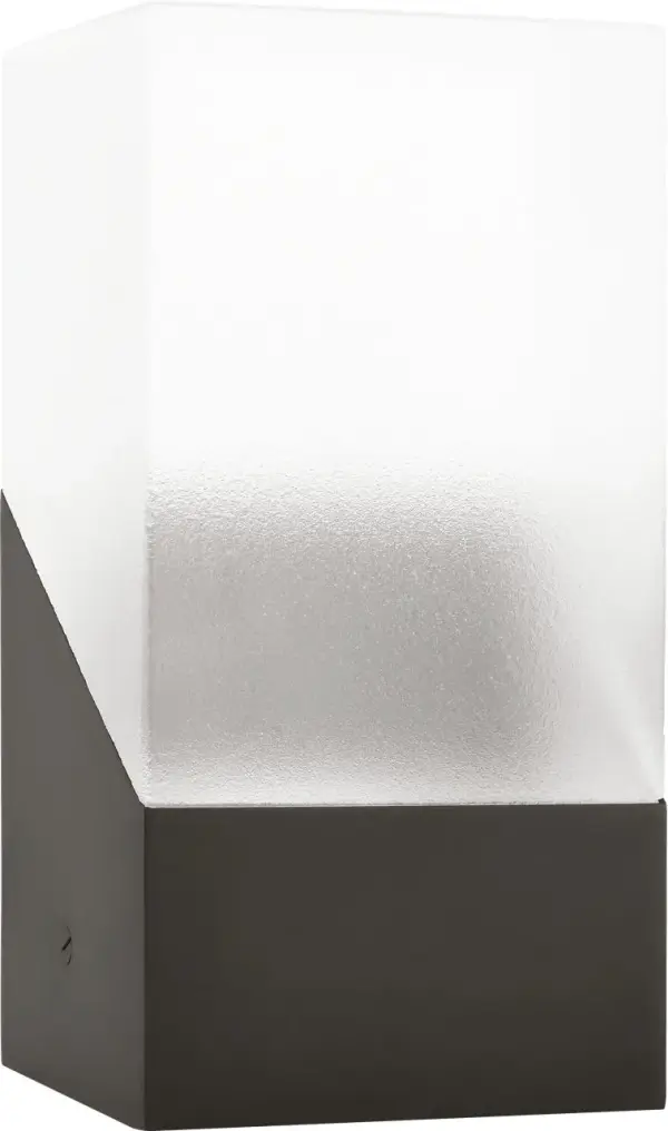 Kelly Wearstler's Pezzo combines Murano-inspired craftsmanship with minimalist design. Features texture-cast glass, integrated warm LED (2700K, 90 CRI), and rechargeable battery for 12-14 hours of cordless use. - alternate view