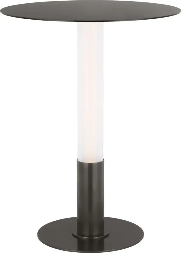 The Miguel 21" table lamp combines transitional elegance with modern LED technology. Featuring a bronze finish and 2700K warm white light with 90 CRI, it delivers exceptional color rendering for residential and hospitality settings.