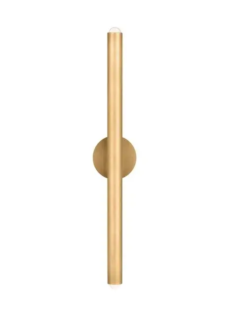 Ebell LED Wall Sconce in Natural Brass
