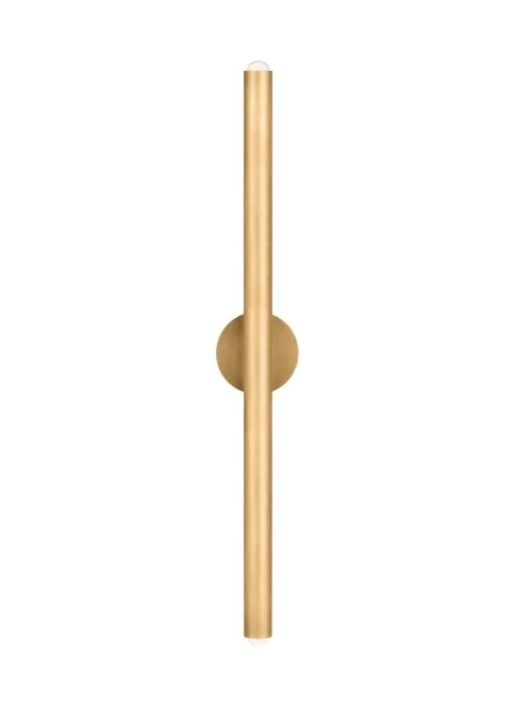 Ebell Extra Large LED Wall Sconce in Natural Brass