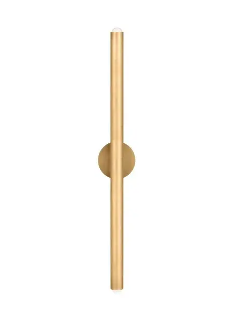Ebell Extra Large LED Wall Sconce in Natural Brass