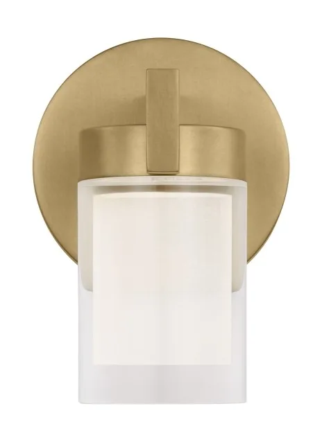 Esfera LED Wall Sconce in Natural Brass