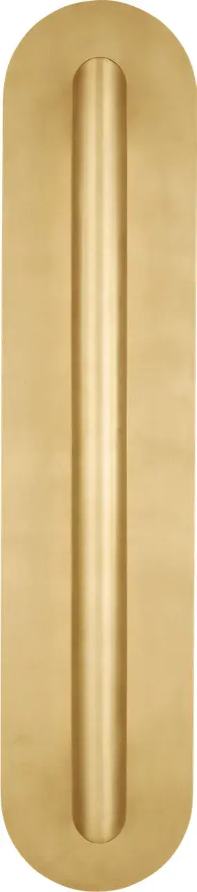 Fielle Large Sconce in Natural Brass - Image 1