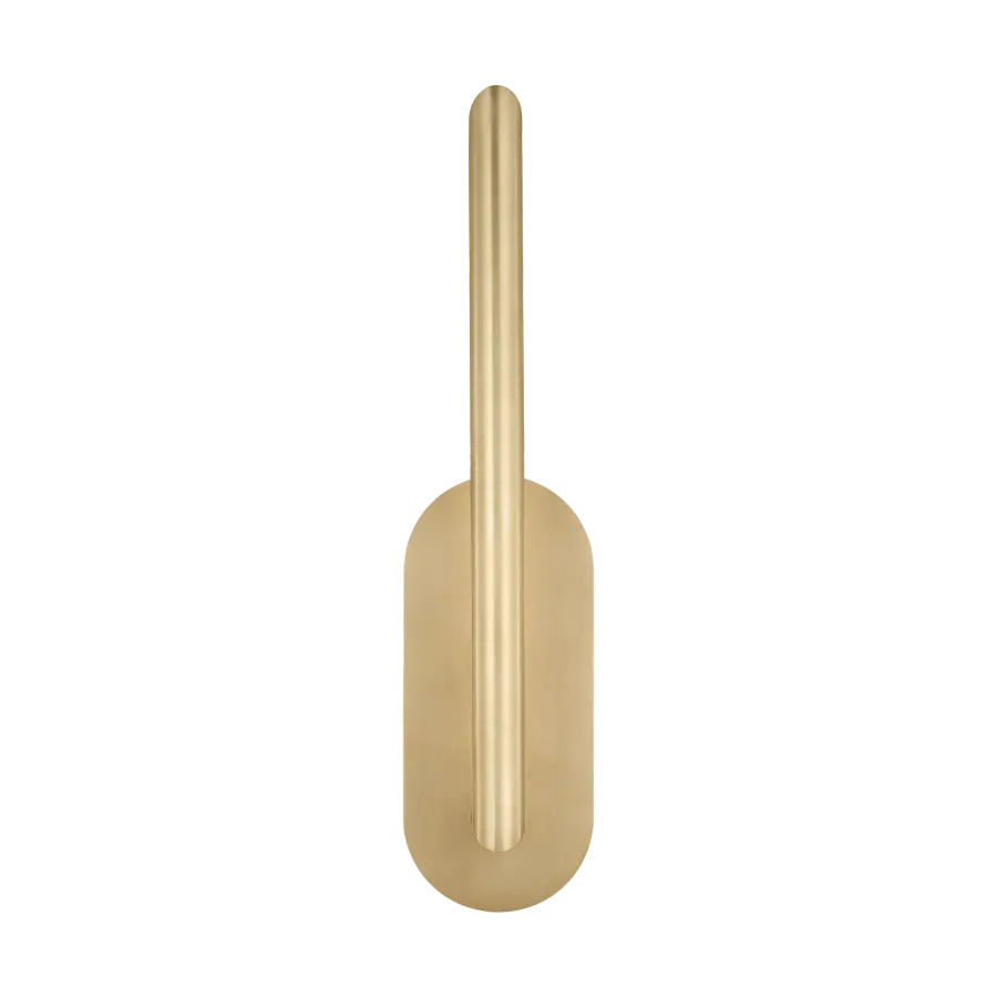 Fielle Medium Sconce in Hand-Rubbed Antique Brass - Image 1