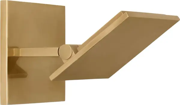 Angolo 6" Sconce in Hand-Rubbed Antique Brass - Image 3