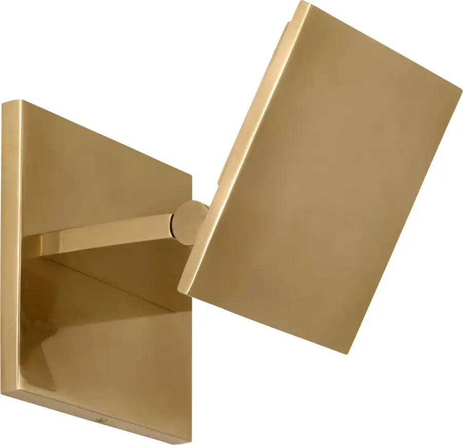 Angolo 6" Sconce in Hand-Rubbed Antique Brass - Image 4