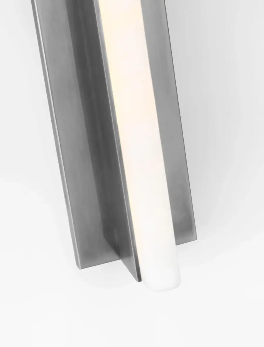 Linea 32 Sconce in Antique Nickel - Image 4