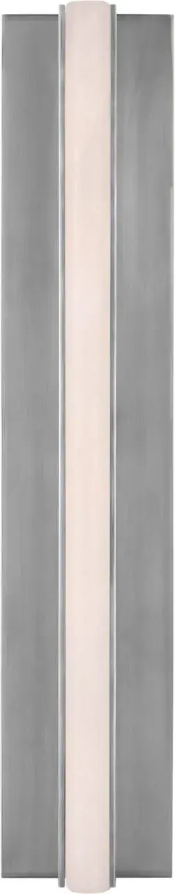 The Linea 15 Sconce delivers contemporary elegance with its clean linear profile and antique nickel finish. High-quality 2700K LED provides warm, inviting light with excellent 90 CRI color rendering.