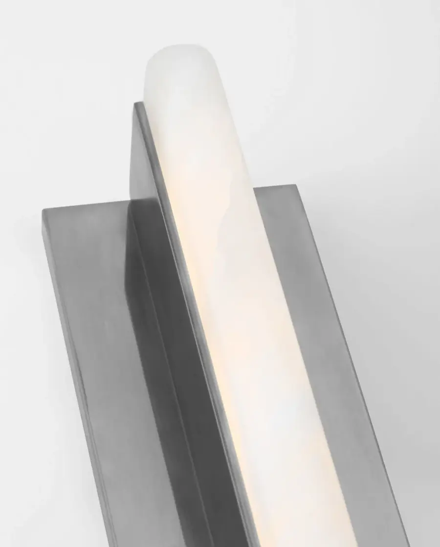 Linea 15 Sconce in Antique Nickel - Image 3