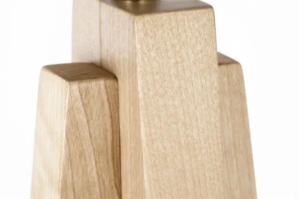 Elegant Scandinavian Floor Lamp with Natural Warmth - Image 4