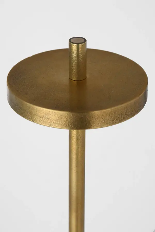 Sene 50" Rechargeable Floor Lamp in Museum Brass - Image 4