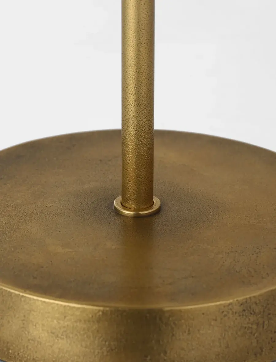 Sene 50" Rechargeable Floor Lamp in Museum Brass - Image 5