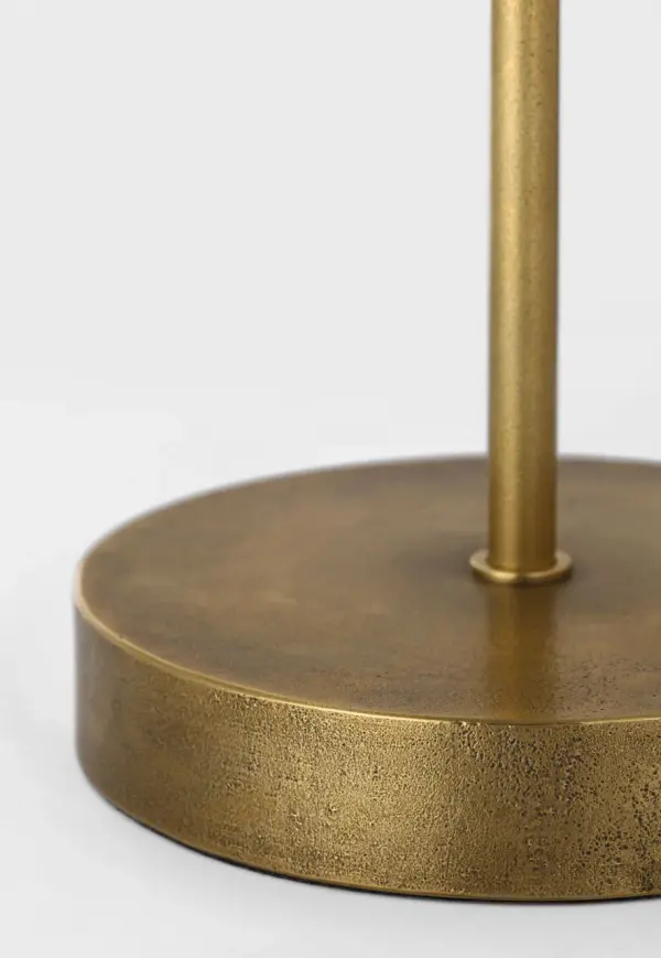 Sene 50" Rechargeable Floor Lamp in Museum Brass - Image 6