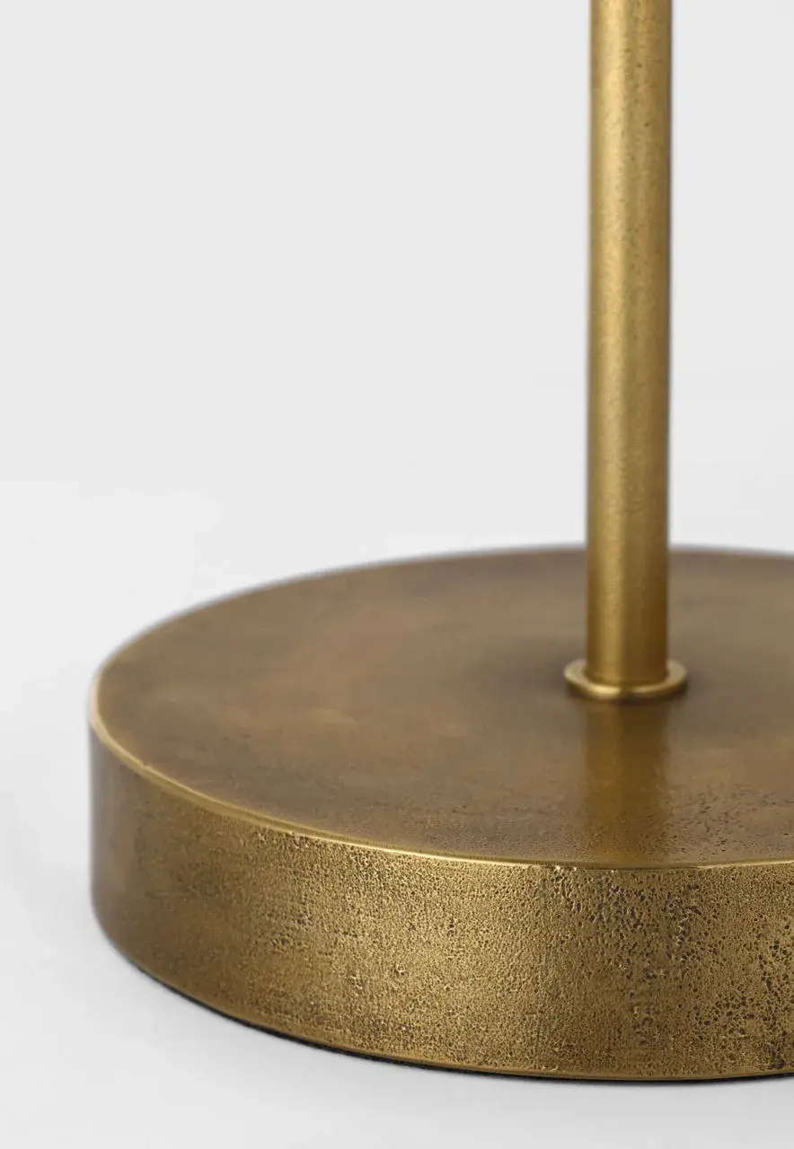 Sene 50" Rechargeable Floor Lamp in Museum Brass - Image 6