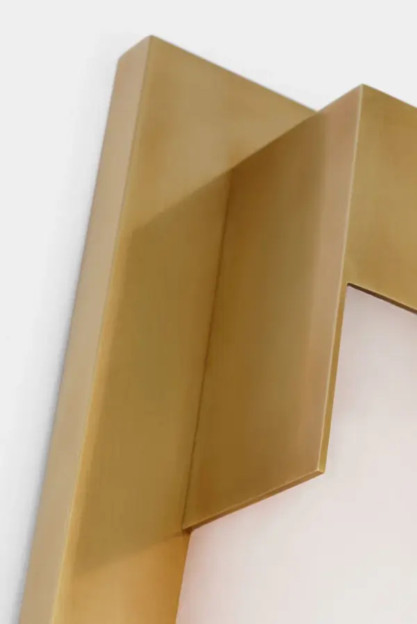 Covet 21" Bracketed Bath Light in Antique-Burnished Brass with Alabaster - Image 3