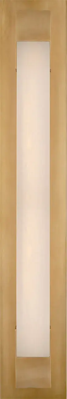 Covet 26" Bracketed Bath Light in Antique-Burnished Brass with Alabaster - Image 2
